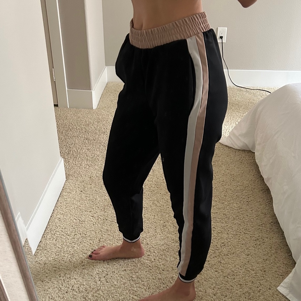 Zara Black Track Pant Joggers